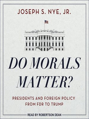 Do Morals Matter? - Audiobook